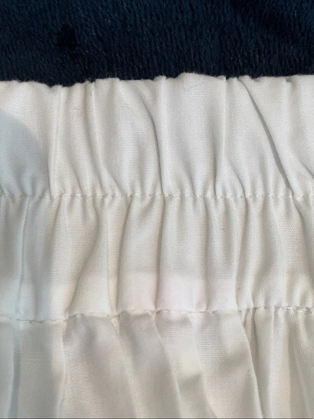 J. Crew White Pleated Midi Skirt